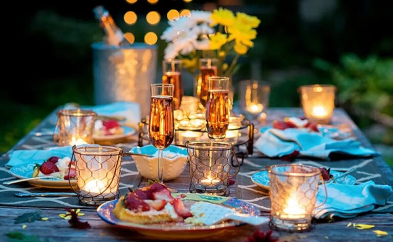 Candle Light Dinner Exclusively For Couples Desert Adventure Camp 